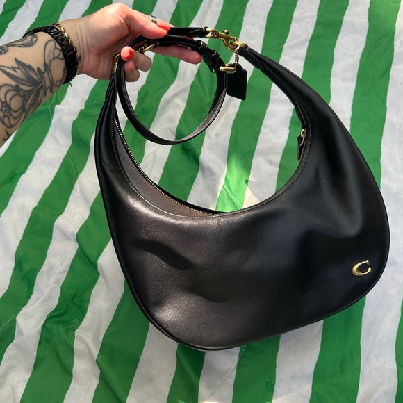 Coach Handbags - COACH Juliet sling bag - black glove tanned leather